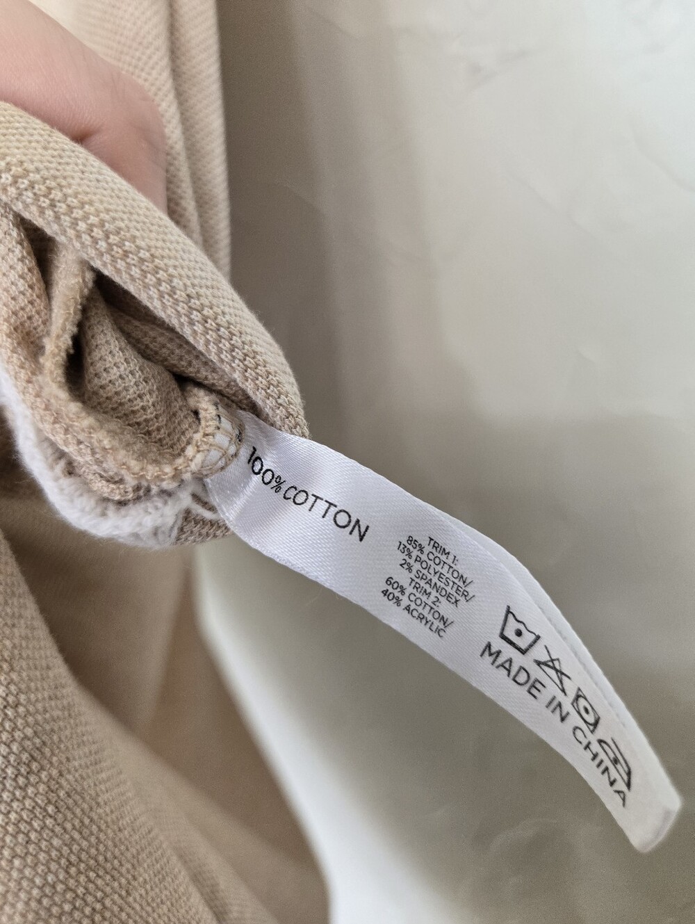 Tuckernuck Pique Melissa Maxi Tan White Embroidered Polo Dress, S - Picture 15 of 16